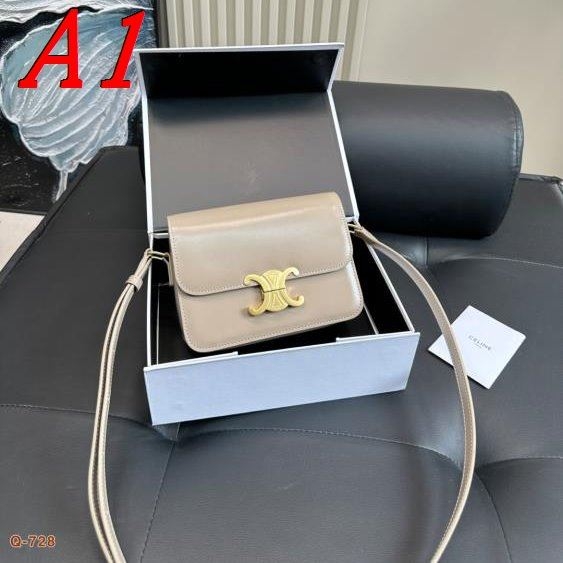 2025 エスニック ショルダーバッグ CELINE  セリーヌ   18CM