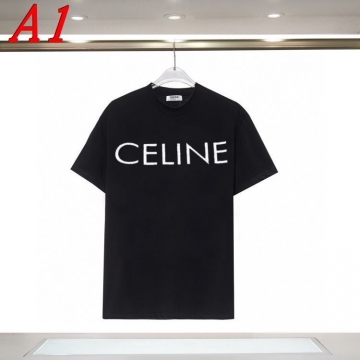 2025新作 CELINEセリーヌ ラウンドネック 半袖Tシャツ   ストリート系