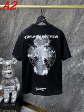  CHROME HEARTSクロムハーツ 2025新作   ラウンドネック 半袖Tシャツ   アクティブ