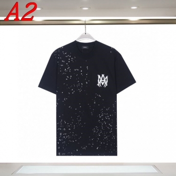 2025新作 AMIRIアミリ クルーネック 半袖Tシャツ リラックス感