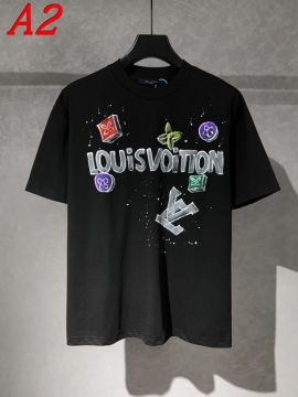  LOUIS VUITTONルイヴィトン 2025新作 クルーネック 半袖Tシャツ コーディネート自在
