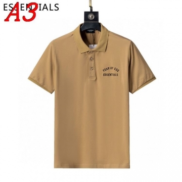 2025新作 Fear of God ESSENTIALSフィアオブゴッド エッセンシャルズ 半袖ポロシャツ  スマート