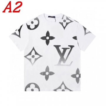  LOUIS VUITTONルイヴィトン 2025新作   ラウンドネック 半袖Tシャツ   リラックス