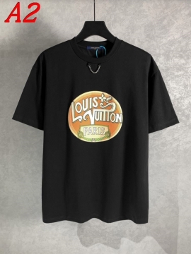  LOUIS VUITTONルイヴィトン 2025新作 クルーネック 半袖Tシャツ トレンド感