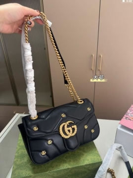 2025 エッジー ショルダーバッグ/ショルダーバッグ GUCCI  グッチ   25CM/20CM