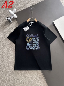  LOEWEロエベ 2025新作 クルーネック 半袖Tシャツ インスタ映え