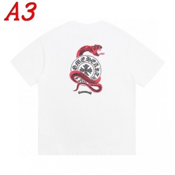  CHROME HEARTSクロムハーツ 2025新作 クルーネック 半袖Tシャツ シンプル