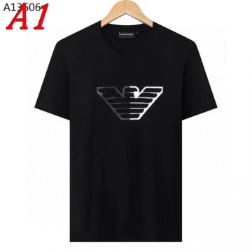 2025新作 ARMANIアルマーニ ラウンドネック 半袖Tシャツ   ルーズフィット