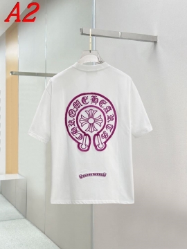 2025新作 CHROME HEARTSクロムハーツ ラウンドネック 半袖Tシャツ   限定カラー