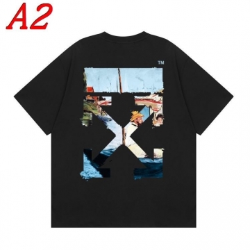  OFF-WHITEオフホワイト 2025新作   ラウンドネック 半袖Tシャツ   グローバルスタイル