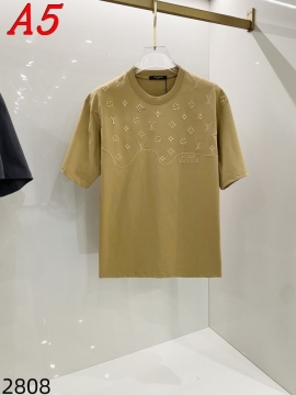 2025新作 LOUIS VUITTONルイヴィトン クルーネック 半袖Tシャツ エモ