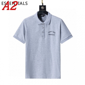 2025新作 Fear of God ESSENTIALSフィアオブゴッド エッセンシャルズ 半袖ポロシャツ  スマート