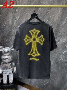 2025新作 CHROME HEARTSクロムハーツ クルーネック 半袖Tシャツ バイラル