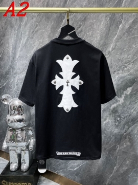  CHROME HEARTSクロムハーツ 2025新作 クルーネック 半袖Tシャツ エモーショナル