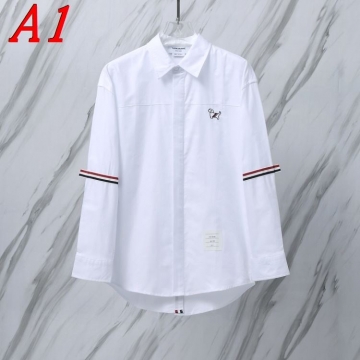 25新作 お得 THOM BROWNE トムブラウン シャツ 0=S 1=M 2=L 3=XL 4=XXL