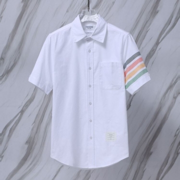 25新作 ベストセラー THOM BROWNE トムブラウン シャツ 0=S 1=M 2=L 3=XL 4=XXL