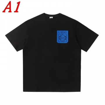 2025新作 LOEWEロエベ ラウンドネック 半袖Tシャツ   スポーティ