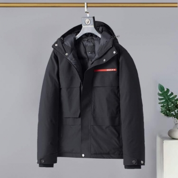 2025 プラダ 厳選 ダウンプレミアムダウンジャケット カラバリ