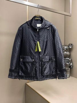 2025 グッチ トレンド ダウンプレミアムダウンジャケット 光沢のある