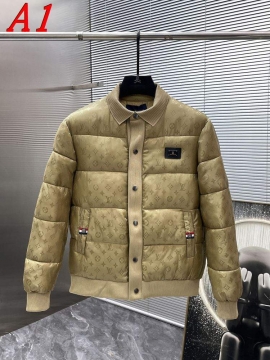 2025 ルイヴィトン 三寒四温 ダウンジャケット メンズ ファー取り外し可能