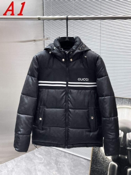 2025 グッチ 大人気 メンズ ダウンジャケット 寒い季節にピッタリの一枚