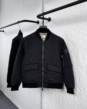 2025冬新作 サラッと温かい バーバリー 綿入れ シンプル 