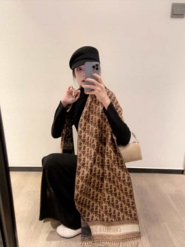 2025秋冬 ディオール ショール お得 男女兼用 