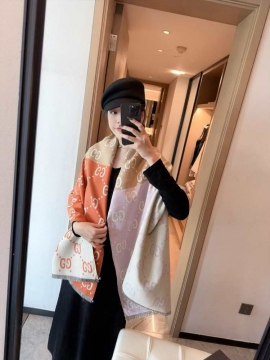 2025秋冬 グッチ ショール お得 男女兼用 