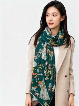 2025-26秋冬 エルメス ショール 本格派 男女兼用 多色可选