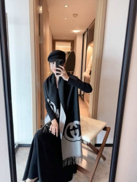 2025-26秋冬 グッチ ショール 最新作 男女兼用 