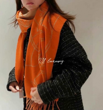 2025AW エルメス ショール 話題 男女兼用 