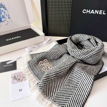 2025FW シャネル ショール 上質 男女兼用 