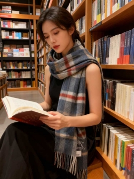 2025-26秋冬 バーバリー ショール 通販 男女兼用 