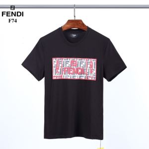 半袖Tシャツ 2色可選 差をつけたい人にもおすすめ フェンディ FENDI 春夏コレクション新品
