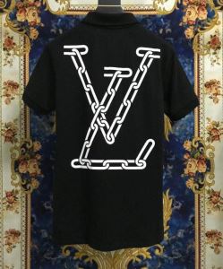 シンプルなファッション 2色可選 半袖Tシャツ この時期の一番人気は ルイ ヴィトン LOUIS VUITTON