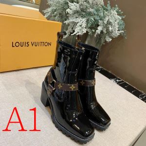 2020秋冬トレンドデザイン 3色可選 ルイ ヴィトン LOUIS VUITTON人気の秋冬新作再登場 レザーブーツ 今年注目すべき秋冬ファッション