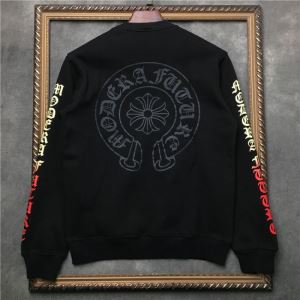 2020年春夏流行ファッション 大人の可愛さを引き立て クロムハーツ CHROME HEARTS 長袖Tシャツ 男女兼用