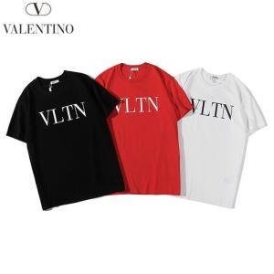 最新先取りおしゃれなロゴ入りVALENTINO 3色可選 Tシャツ半袖ヴァレンティノ 2020春夏の大注目トレンド