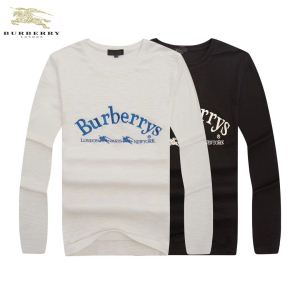 注目美品 BURBERRY 2色可選美品入手困難 秋季超人気アイテム長袖Tシャツ バーバリー