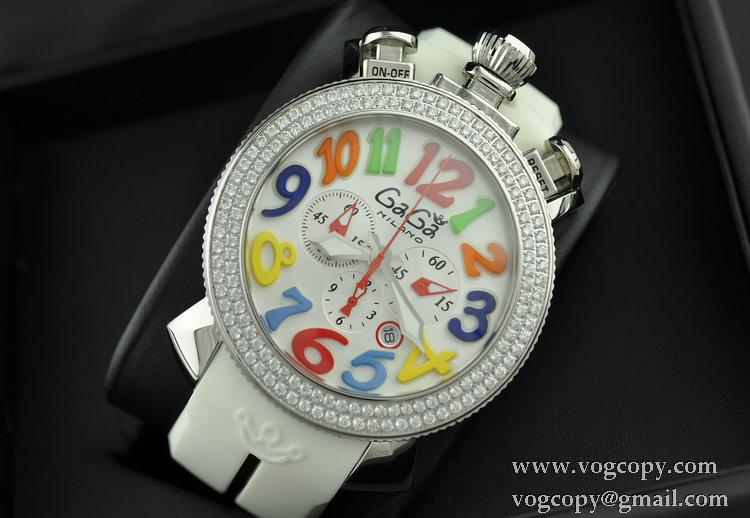 ガガミラノ腕時計GaGaMILANO時計 GaGa MILANO 腕時計 ガガ ミラノ 時計 クロノ 48MM