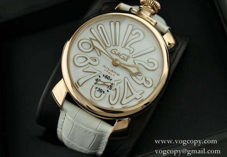 日本製クオーツ ガガミラノ腕時計 GaGaMILANO 男性用腕時計 サファイヤクリスタル風防 ステンレス
