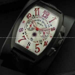 プレゼントに　FRANCK MULLER フランクミュラー メンズ腕時計 日本製クオーツ 腕時計