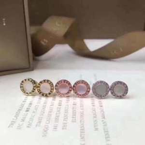ブルガリ おしゃれな夏ファッション2020 BVLGARI 気持ちいい真夏日にぴったり ピアス 3色可選 季節感のあるファッション